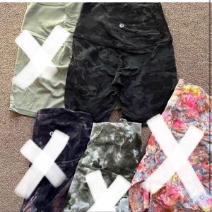 lululemon align shorts size 2 camo